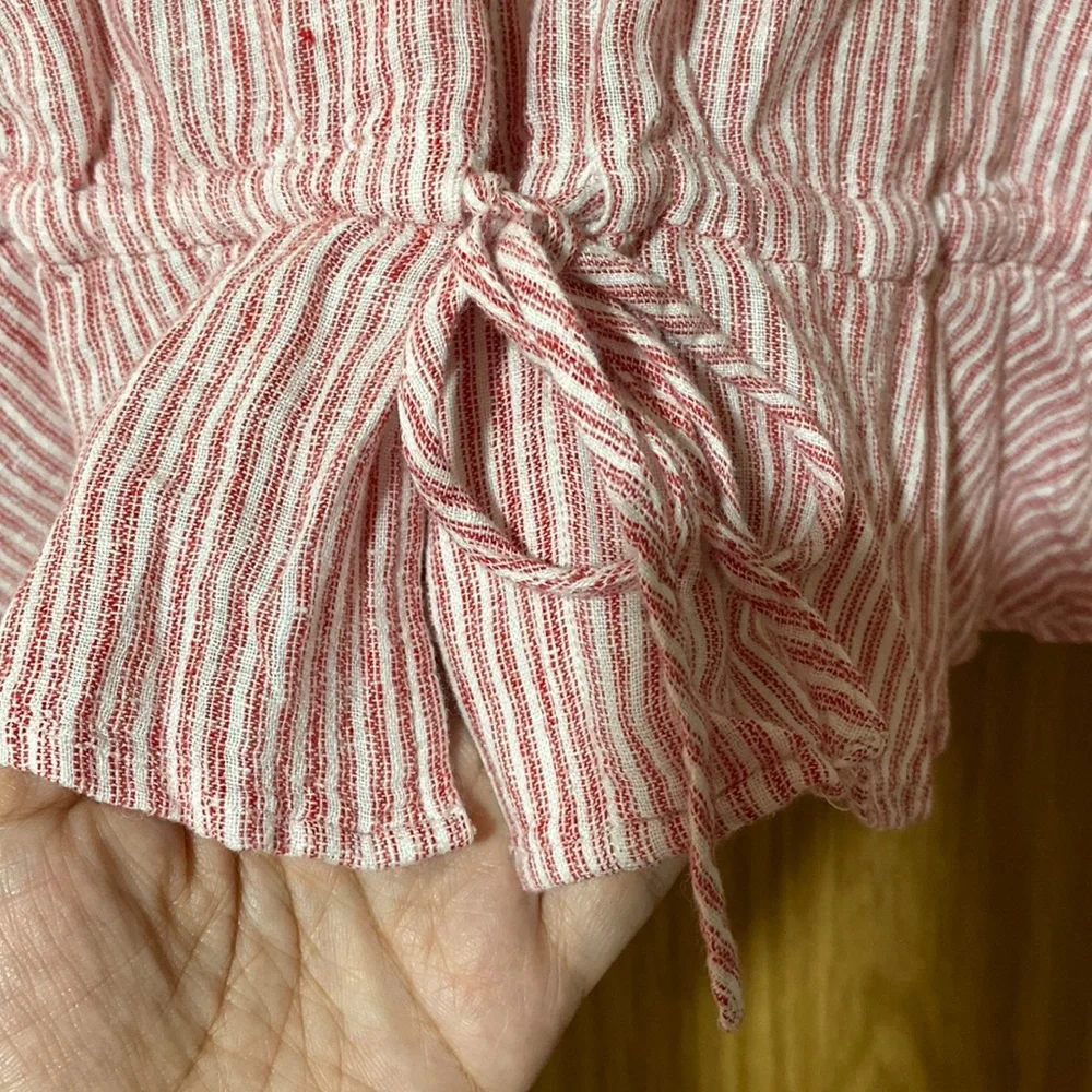 Rails Marti Scarlet Stripe Top Size S - Picture 4 of 9